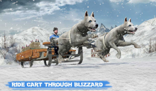 Snow Dog Sledding Transport Games: Winter Sports screenshot 13