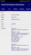 Droid Full System Information screenshot 2