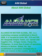 AIM Global Presentation App screenshot 2