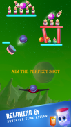 Ball shoot knock down bottles screenshot 4