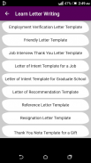 Learn English Letter Writing w screenshot 2