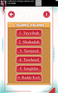 Arabic alphabets and 6 kalimas screenshot 6