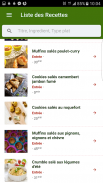 Recette quiches et cakes salés screenshot 0