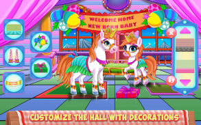 Cute Unicorn Welcome Party screenshot 1