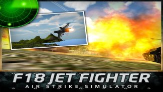 F18 Jet Fighter Air Strike 3D screenshot 1