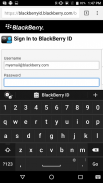 Password Keeper da BlackBerry screenshot 6