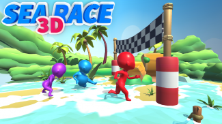 Sea Race 3D - Fun Sports Game Run 3D screenshot 6