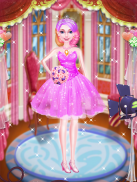 Công chúa màu hồng-makeover trò chơi screenshot 0