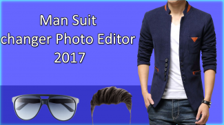 Men Hair Style Editor -  Men Suit Photo Editor screenshot 2