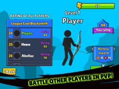 Archers Heroes Stickman's War screenshot 4