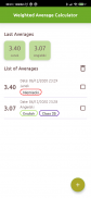 Weighted Average Calculator screenshot 3