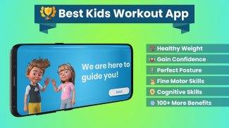 Fitness for Kids: Kids Workout screenshot 0