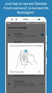 Proximity Flashlight: Just Tap screenshot 3