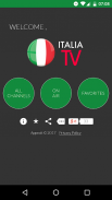 Italy Live TV Guide screenshot 0
