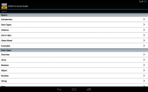 JSON Pro Quick Guide Free screenshot 5
