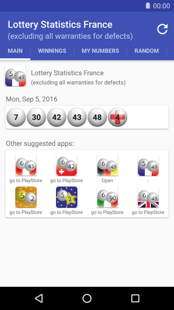 Lottery Statistics France | Download APK for Android - Aptoide