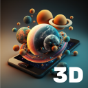 Живые обои 3D/4K - параллакс Фон HD -Мелодии Icon