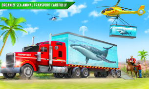 Sea Animal Transporter Truck screenshot 2