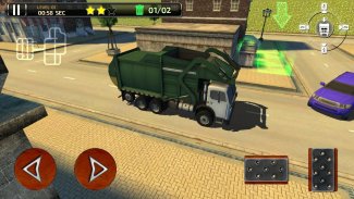 Garbage Truck Simulator Game screenshot 2