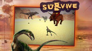 Dino Survival Evolution Battle screenshot 1