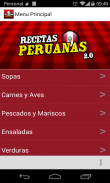 Recetas Peruanas 2.0 screenshot 3