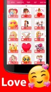 💕😍 WAStickerApps cinta stickers screenshot 5