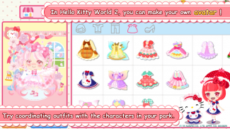 HelloKittyWorld2 Sanrio Kawaii screenshot 2