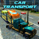 transporte de coches camión 4d Icon