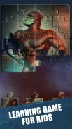 Super-heróis Jogo de Puzzle screenshot 1