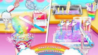 Unicorn Chef Ice Cooking Games screenshot 3