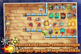 Zombie Pemotongan Permainan screenshot 3