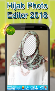 Hijab Photo Editor 2018 screenshot 3