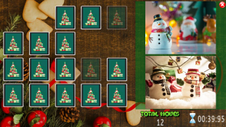 All Christmas Pairs Memory Game screenshot 2