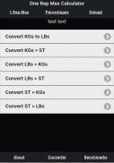 The One Rep Max Calculator screenshot 8