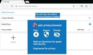 Epic Privacy Browser - VPN screenshot 10