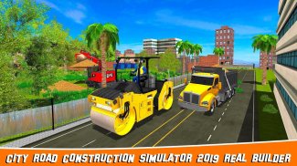 Real City Road Construction Simulator 2019 screenshot 1