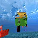 Mega Rikshaw Extreme Impossible Stunts 3D