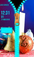 New Year Zipper Lock Screen screenshot 4