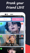 BTS Video Call and live Chat ☎️ ☎️ BTS Messenger screenshot 1