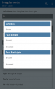 English Irregular Verbs screenshot 2
