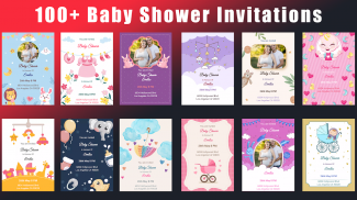 Baby Shower Invitation Card screenshot 0