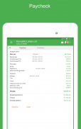 Green Timesheet - shift work log and payroll app screenshot 8