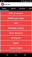 Navidad: Mensajes con iconos screenshot 1