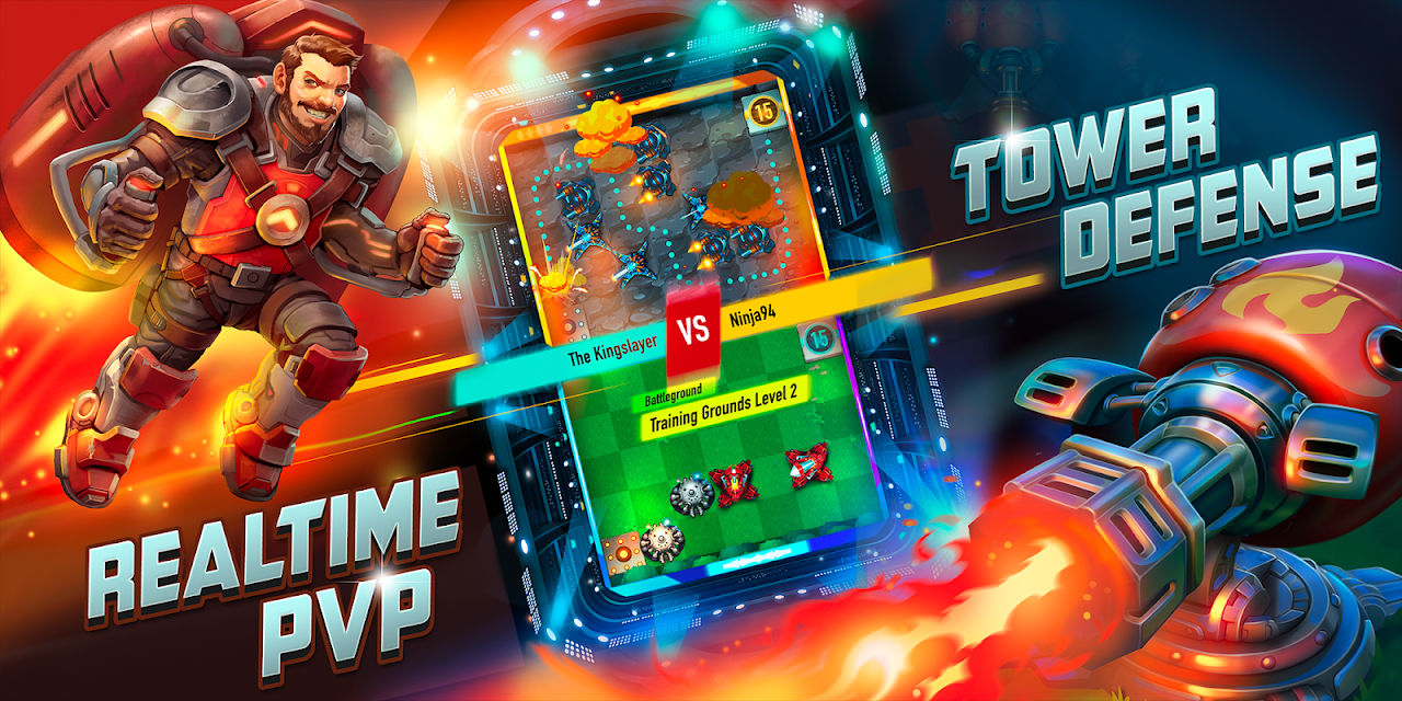 Tower Duel - Realtime Multiplayer Tower Defense - Загрузить APK для Android  | Aptoide