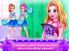 Vampir Prinzessin 2 - High School Cheerleader Star screenshot 0