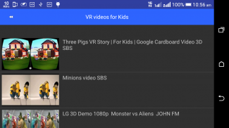 VR Videos 3D 360° Videos App screenshot 7