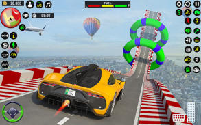 Snow Car Racing Mega Stunt Adventure screenshot 1