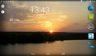 Quote Extension for DashClock screenshot 2