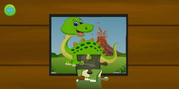 Dinosaur Puzzle : Jigsaw kids Free Puzzles game screenshot 4