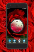 Red Clock Live Wallpaper screenshot 3